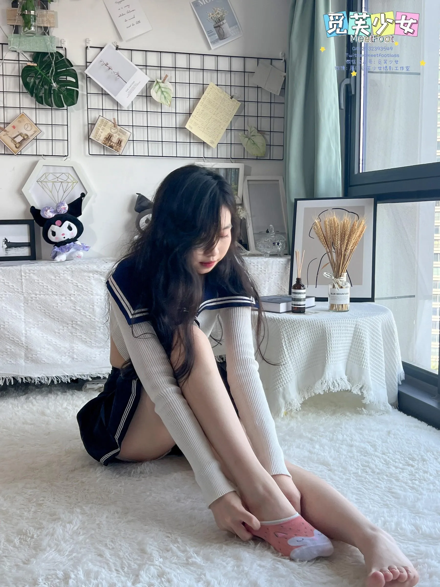 [觅芙少女]NO.018 JK短裙美少女-1 [105P]插图9